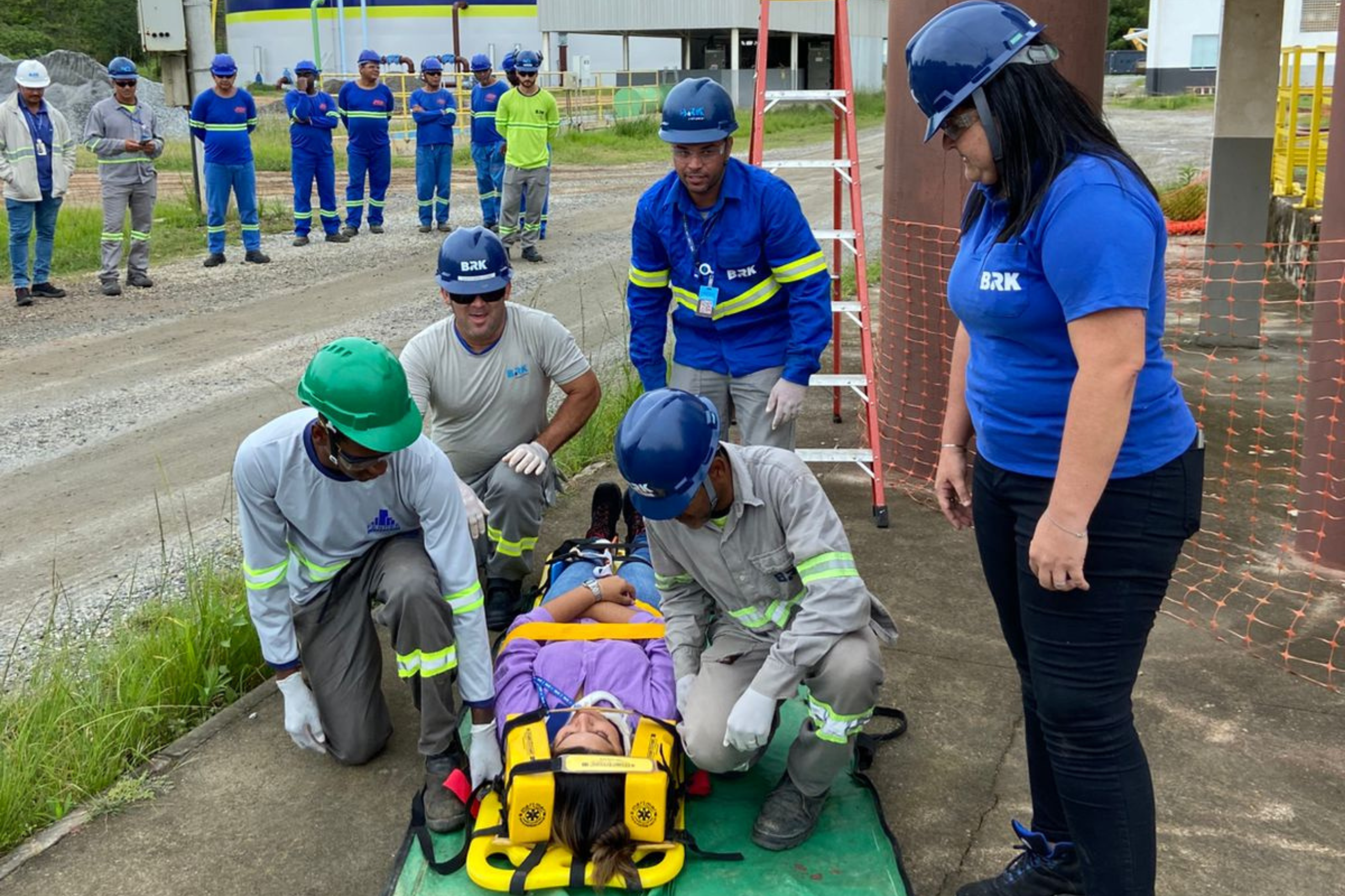 BRK Macaé realiza treinamento de primeiros socorros com equipes operacionais