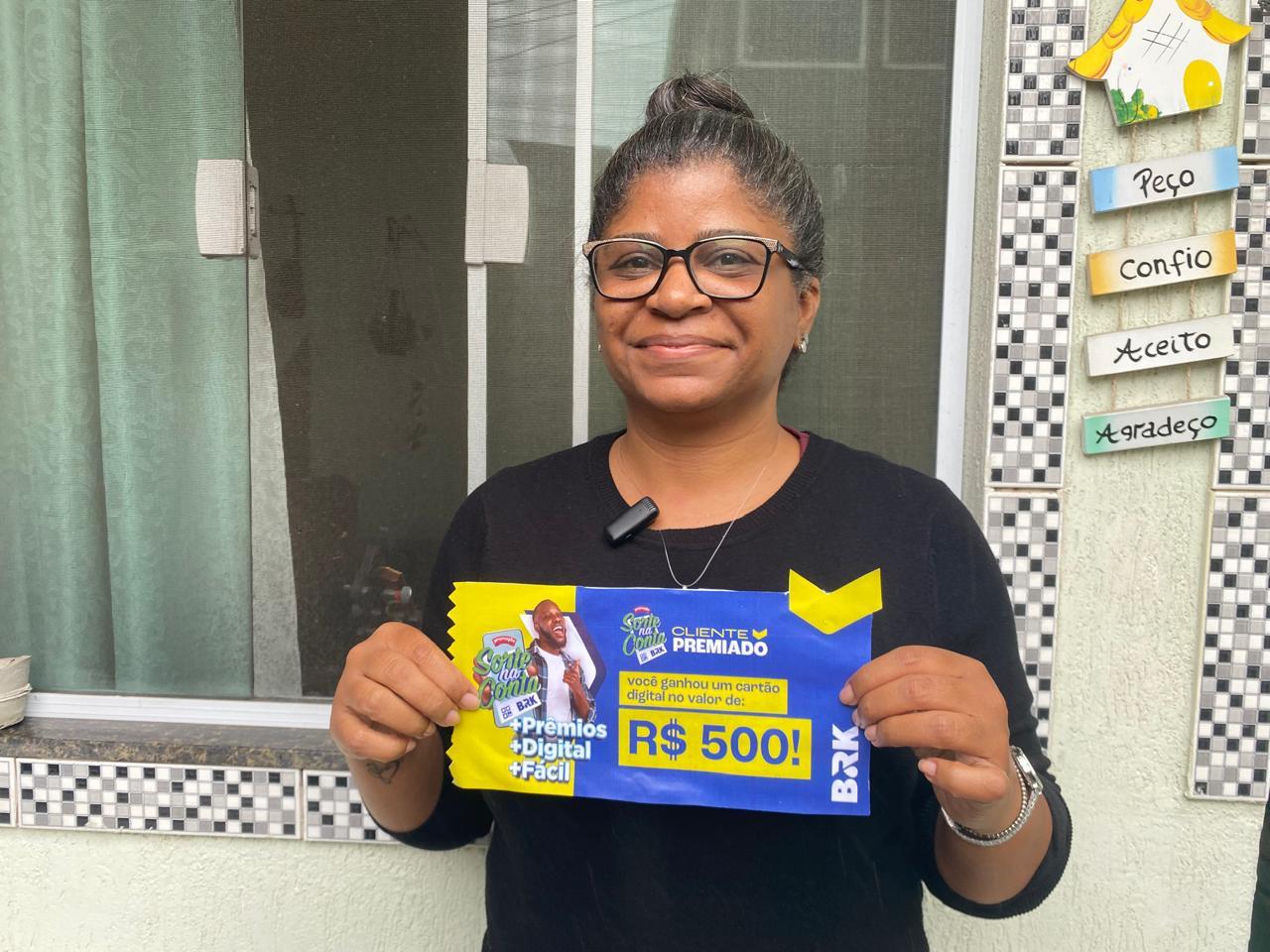 BRK premia clientes de Macaé no primeiro sorteio da campanha Sorte na Conta