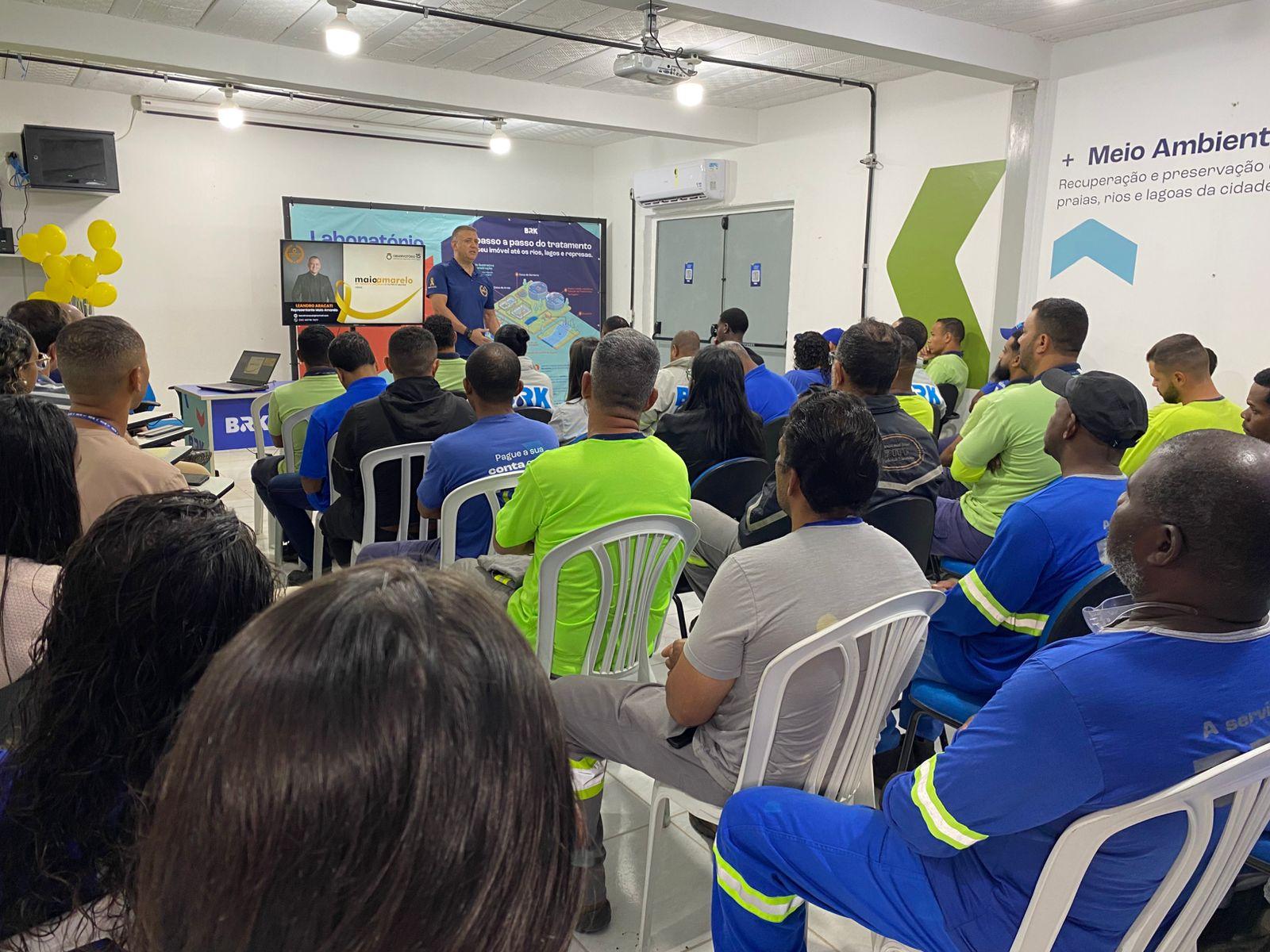 BRK promove palestra sobre segurança no trânsito em parceria com a Mobilidade Urbana de Macaé
