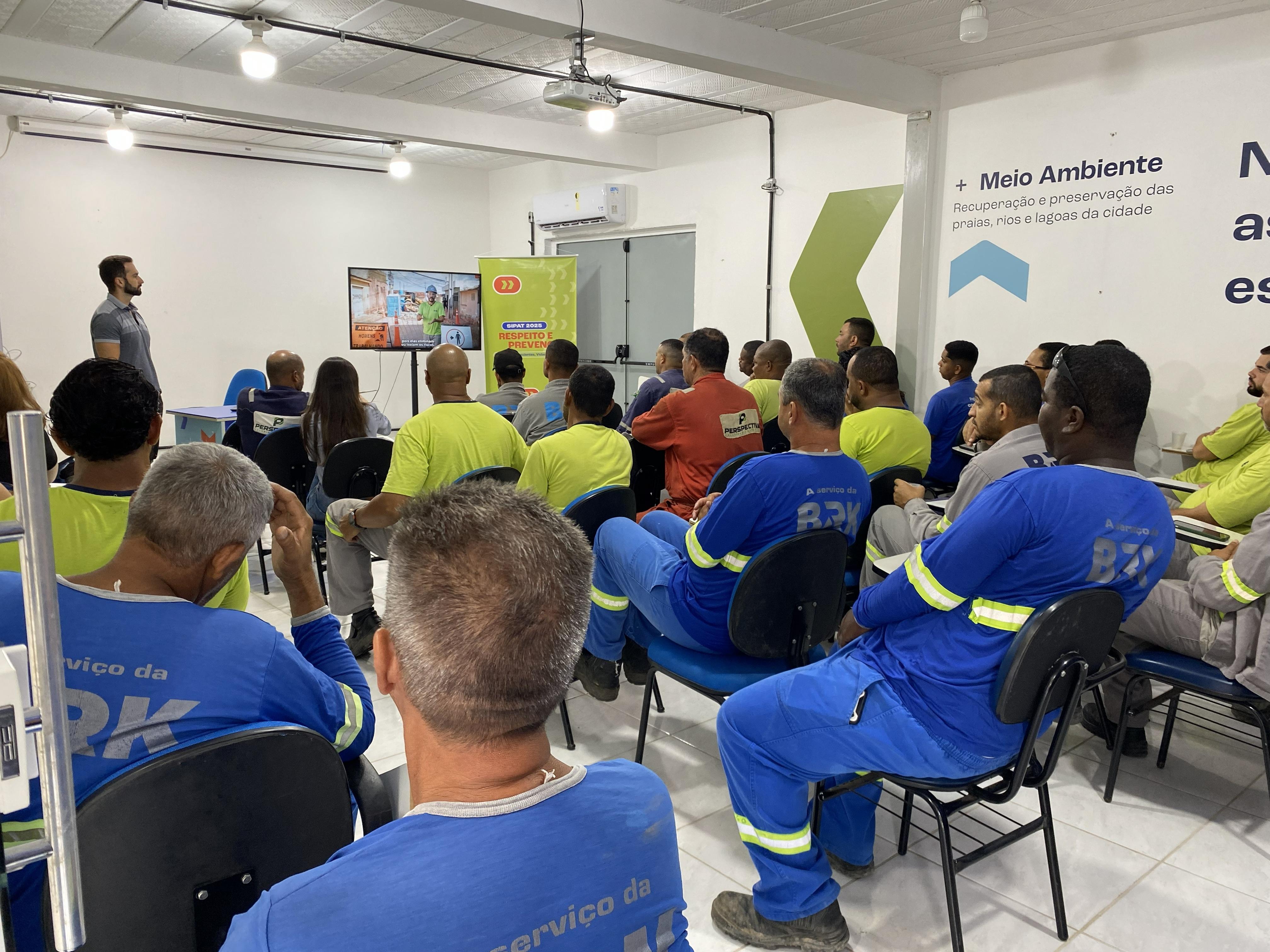 BRK promove SIPAT 2025 em Macaé destacando cultura preventiva e escolhas conscientes