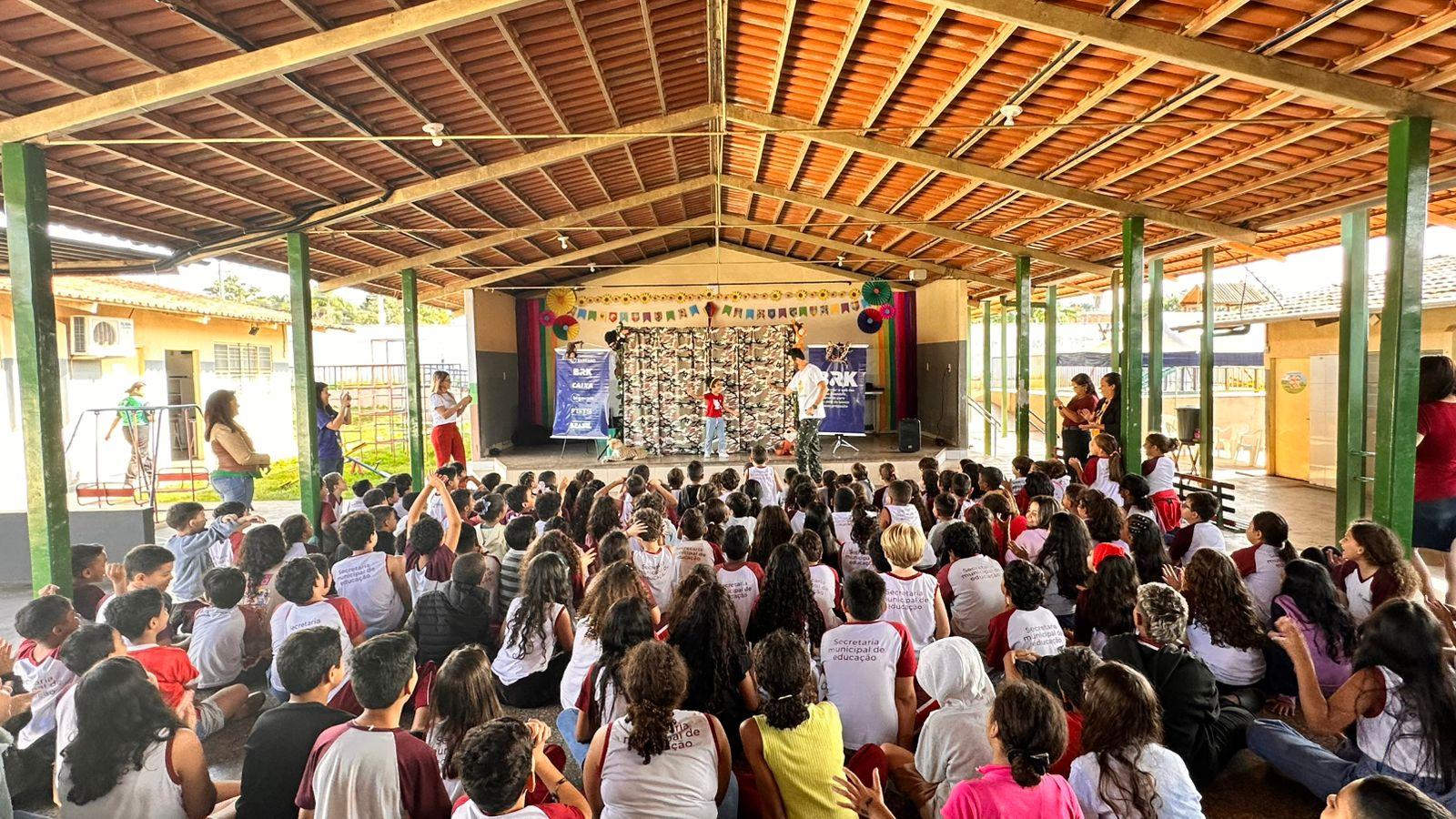 BRK leva atividades de educação ambiental para escolas de Aparecida e Trindade