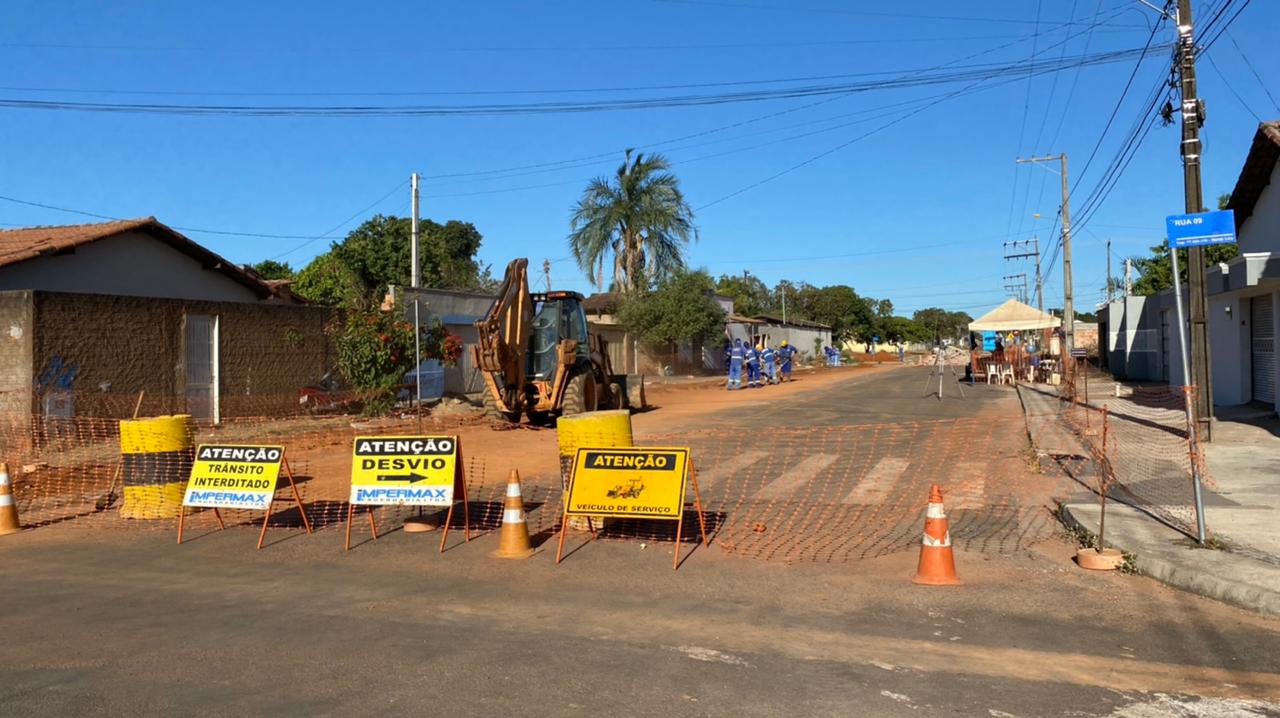 Nesta Semana Cinco Bairros De Gurupi Recebem Obras De Esgoto Da BRK