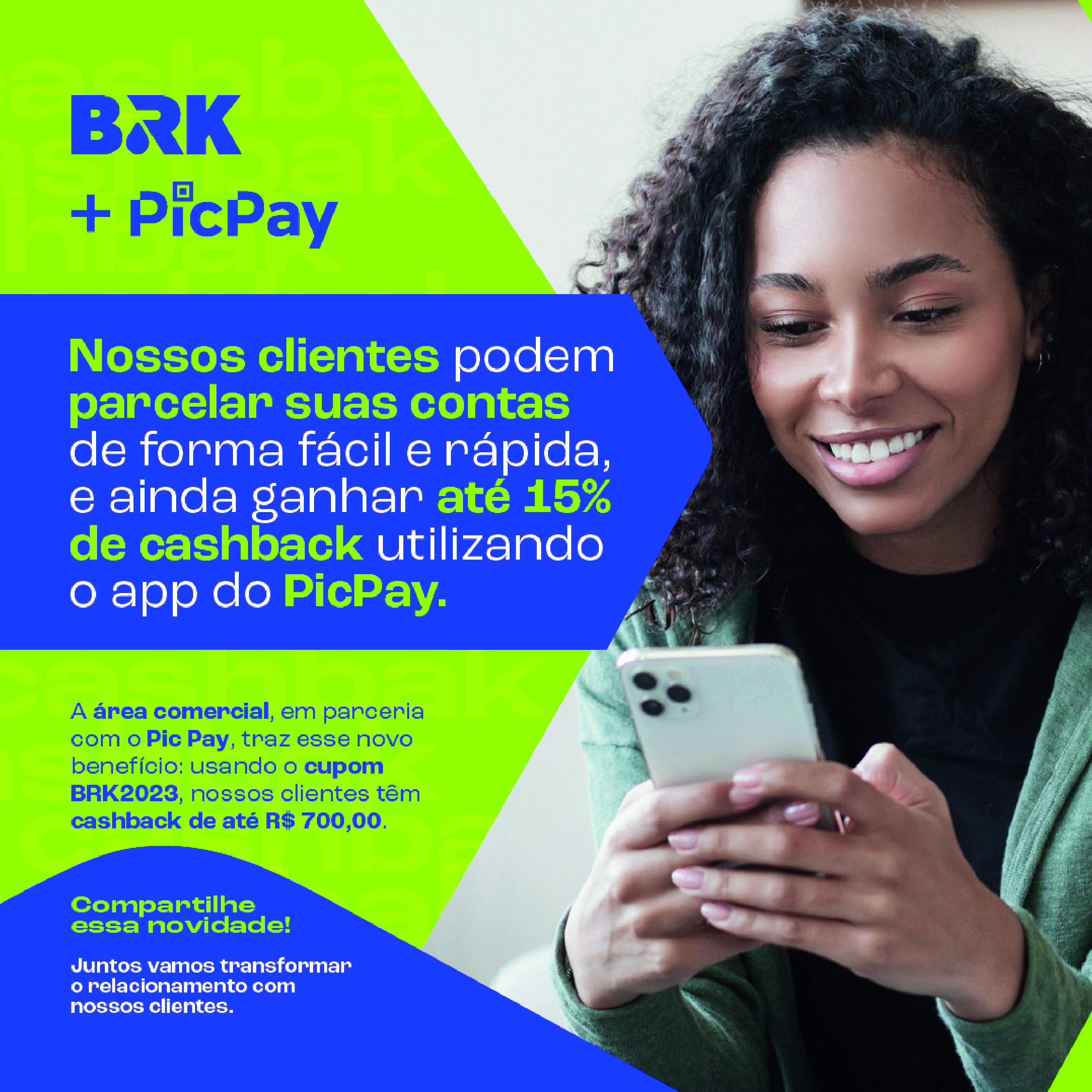 I sorteio da Promoção Sorte na Conta BRK