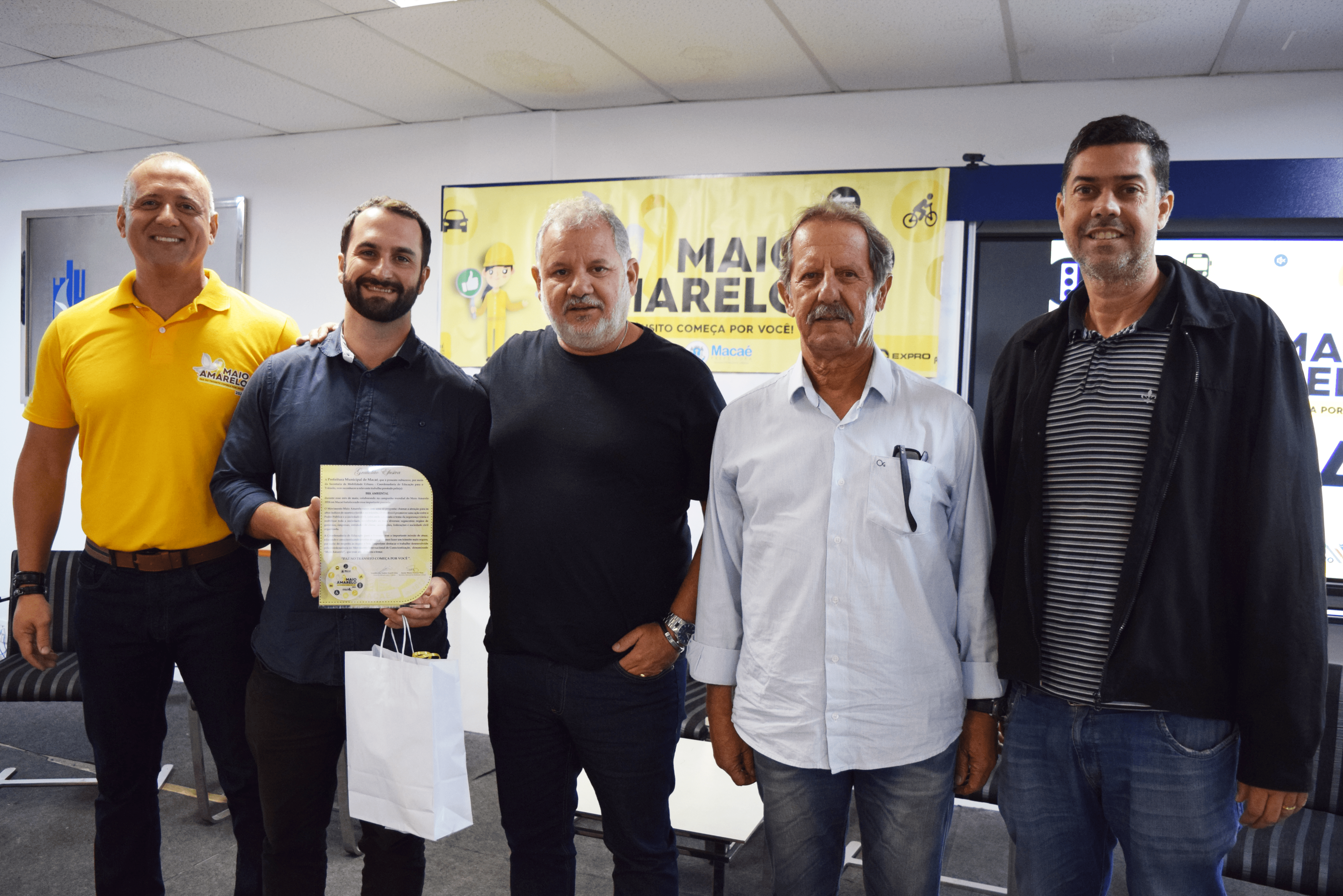 O coordenador de Segurança BRK, Adriano Albani, destacou a importancia de funcionários conscientes na rotina de trabalho, mas também no dia a dia
