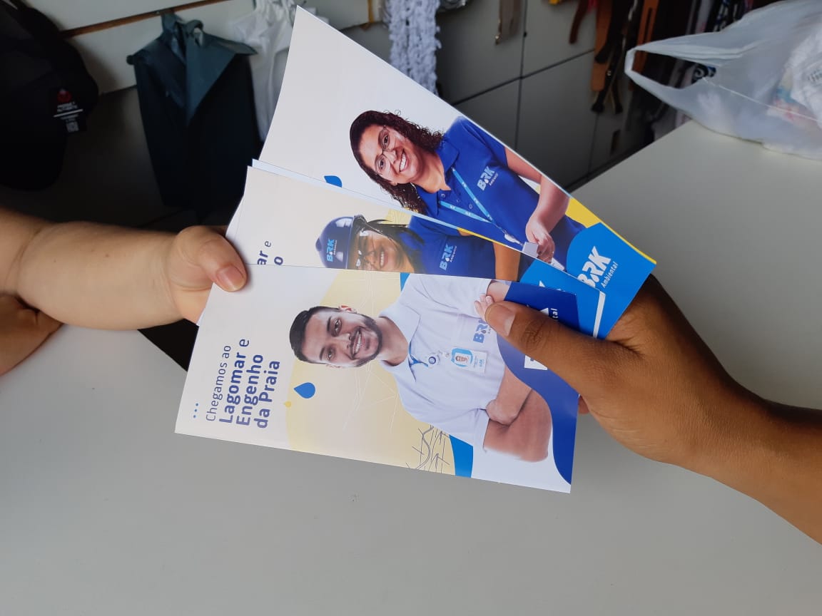 Ação de conscientização no Lagomar (2)