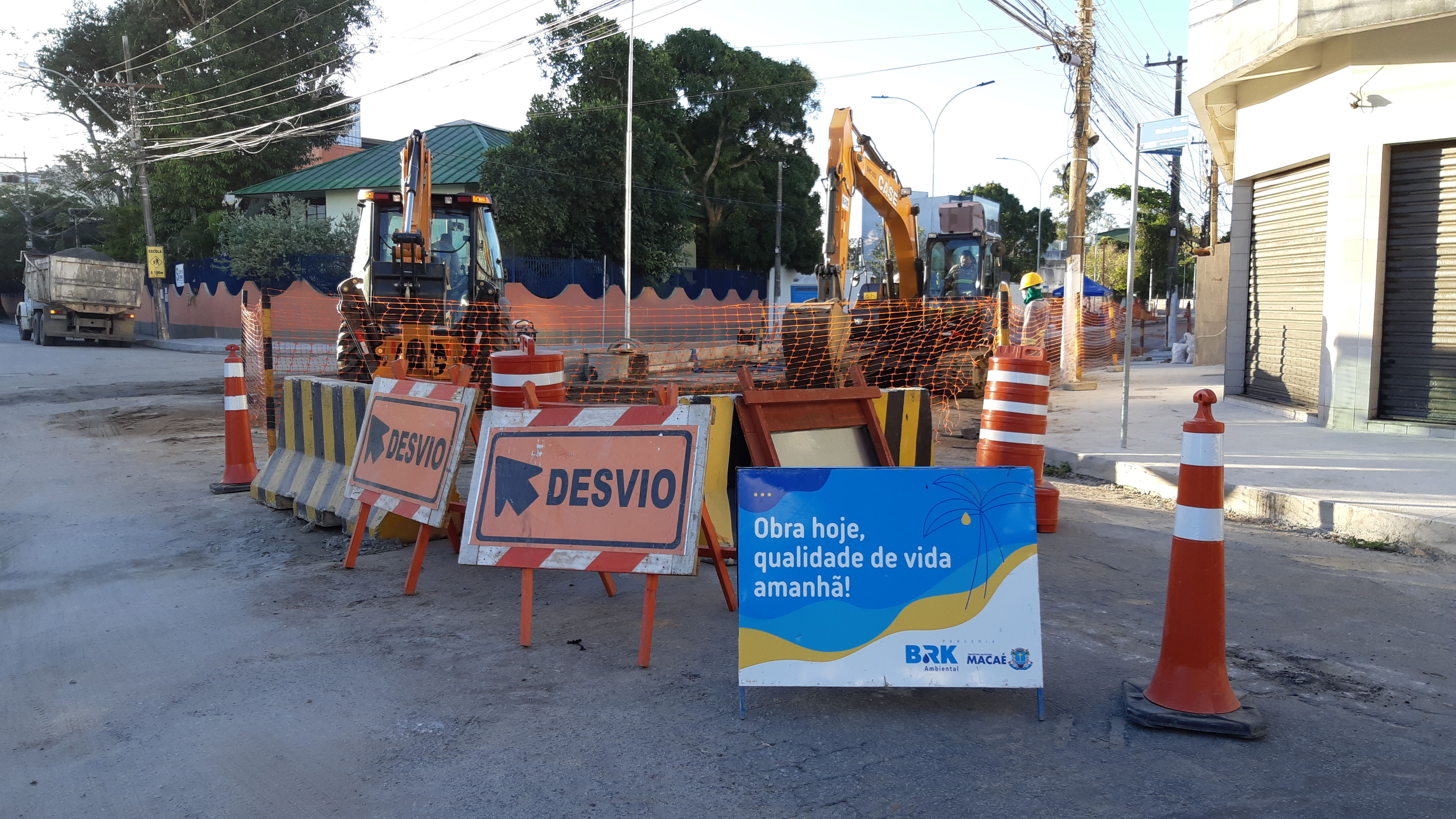 Frente de Obras - Avenida dos Jesuítas